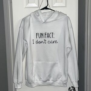 Teens size, large unisex sweatshirt. Size large 14-16 juniors S in womens